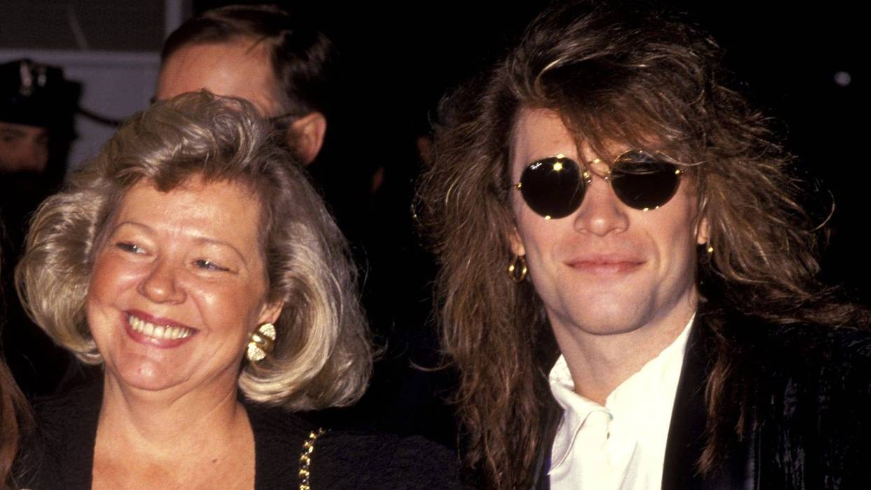 Jon Bon Jovi and mother Carol Bongiovi