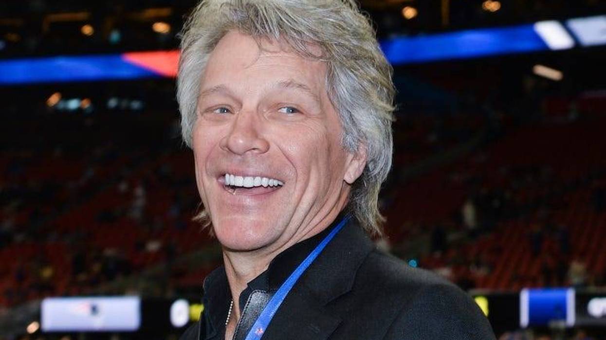Jon Bon Jovi, Smile, Pregame, Field, Super Bowl LIII, Georgia