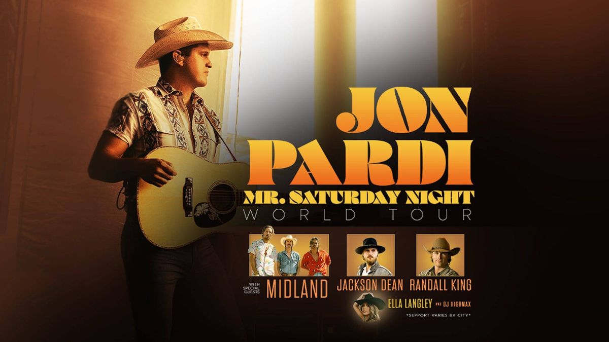 Jon Pardi '2023 Mr. Saturday Night World Tour'