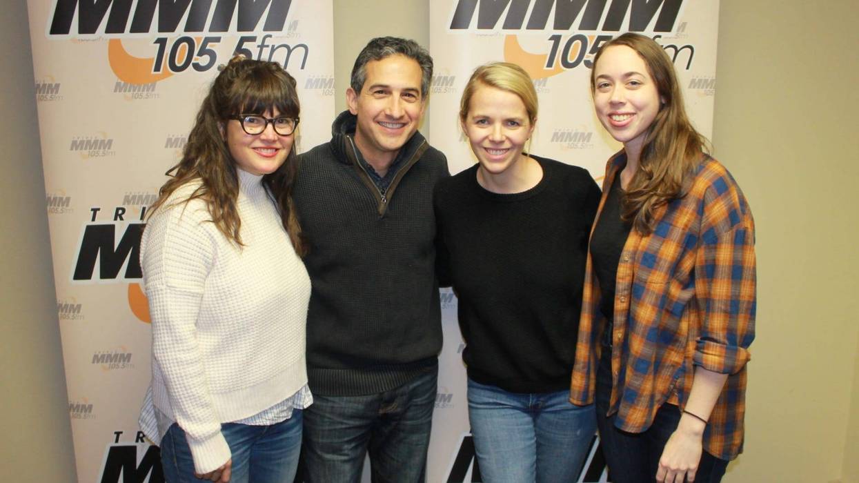 Jonathan Suttin with I'm With Her, 2017 (L-R: Sara Watkins, Aoife O' Donavan, Sarah Jarosz)