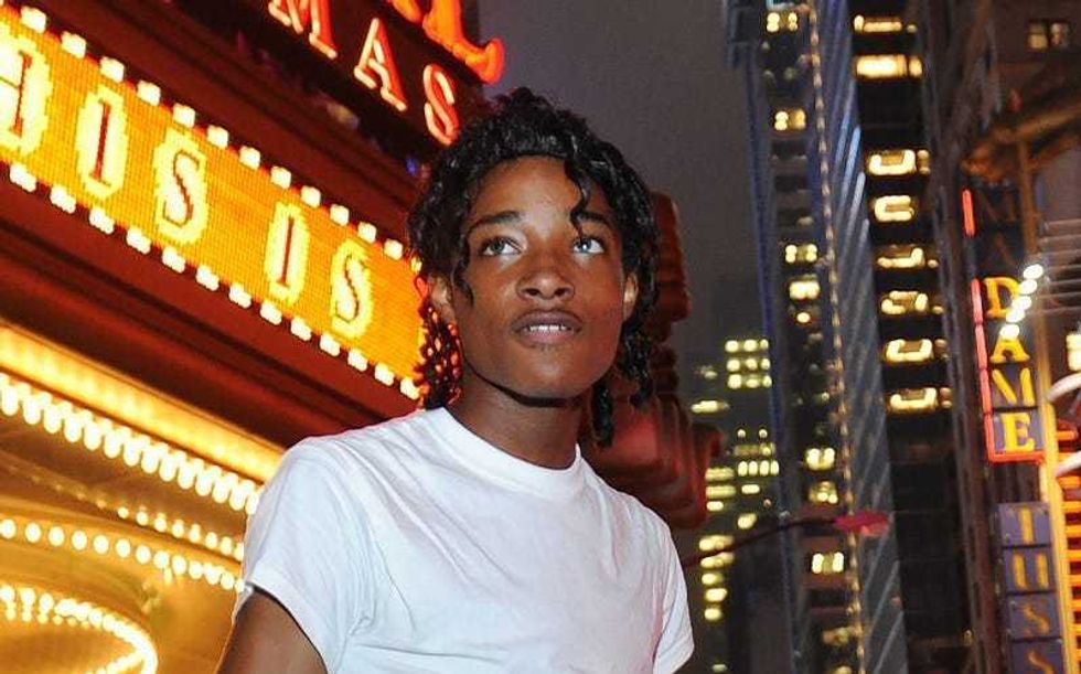 Jordan Neely in Times Square in 2009, when he was known for doing Michael Jackson impersonations