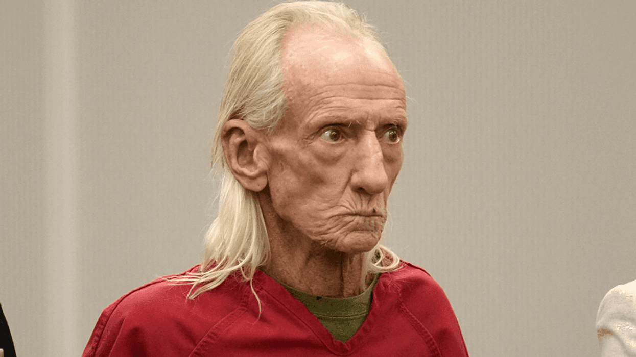 Joseph Czuba, 71, stands before Circuit Judge Dave Carlson for his arraignment in the murder of 6-year old Wadea Al-Fayoume, at the Will County, Ill., courthouse, Monday, Oct. 30, 2023, in Joliet, Ill.