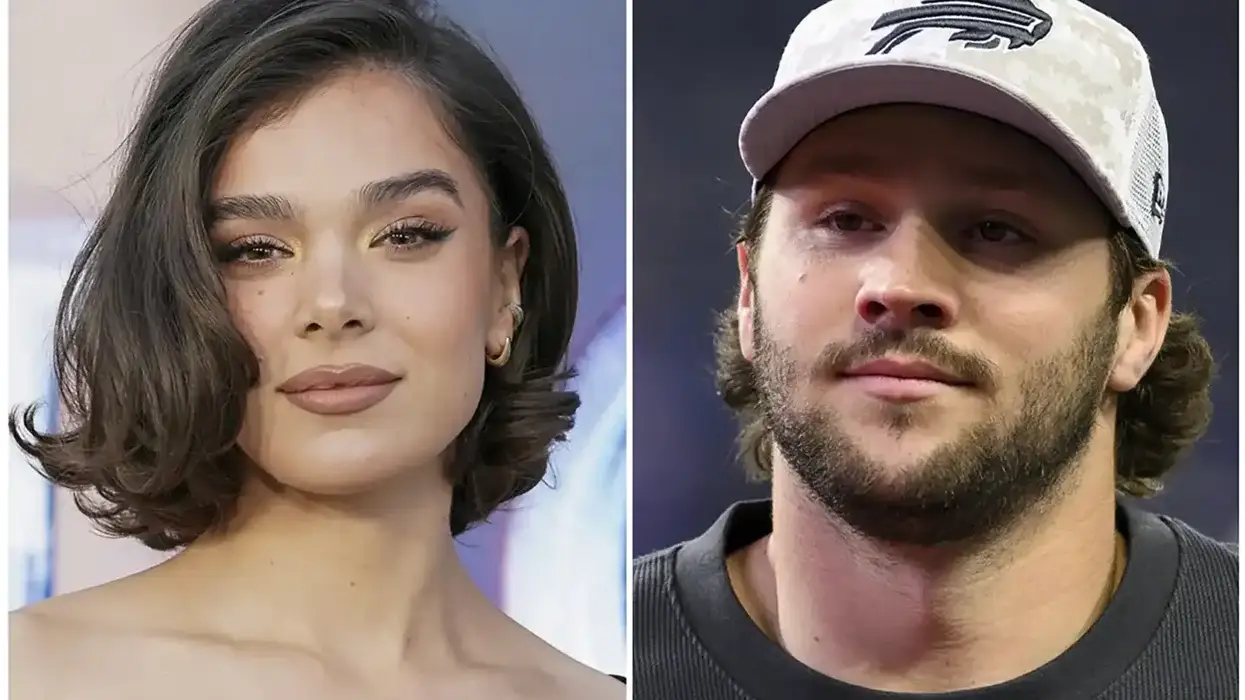 Josh Allen and Hailee Steinfeld