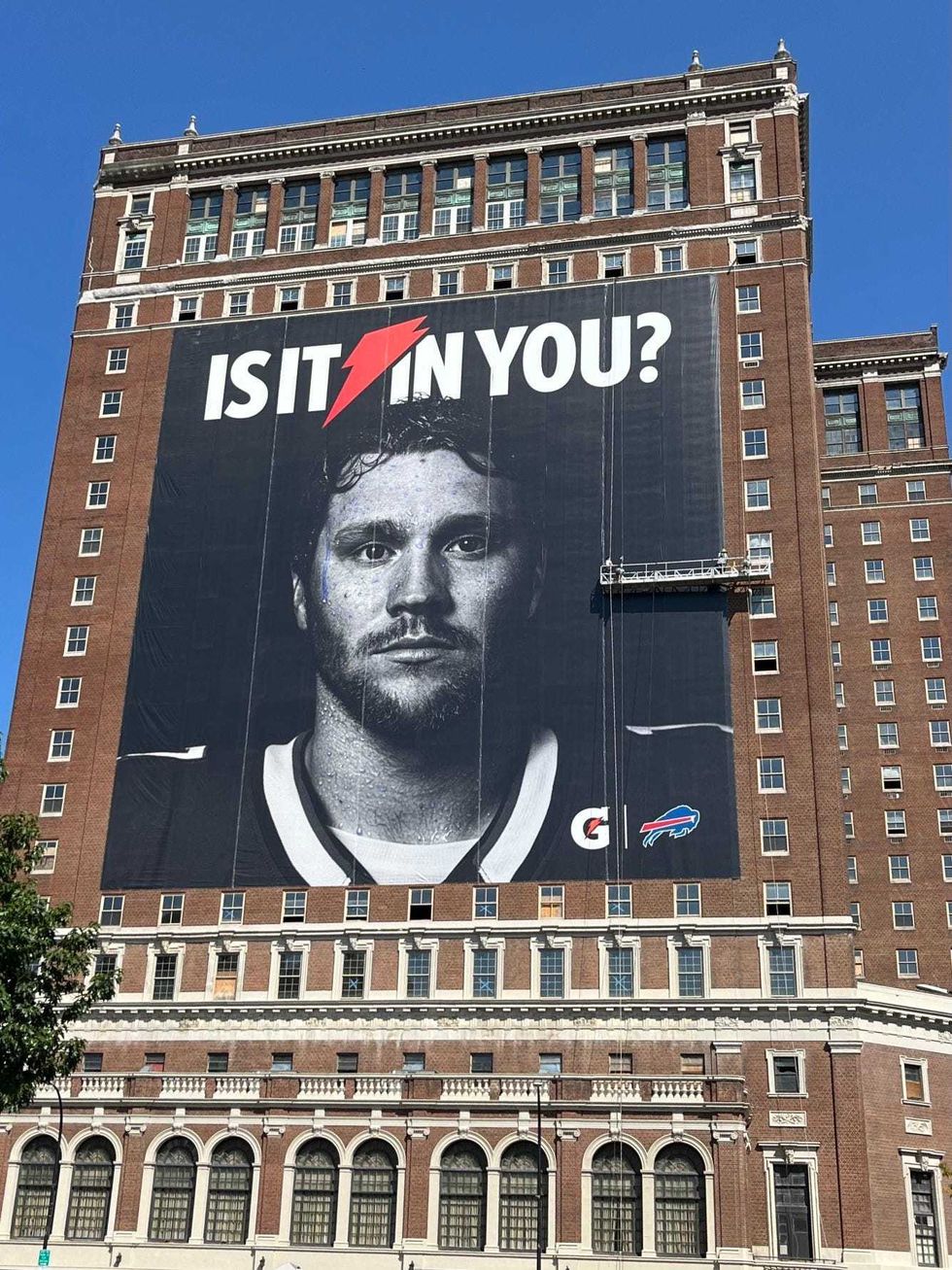 Josh Allen billboard