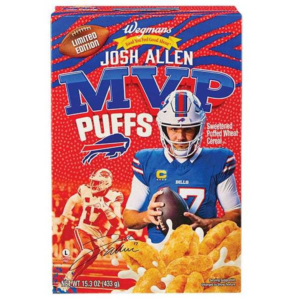 Josh Allen cereal