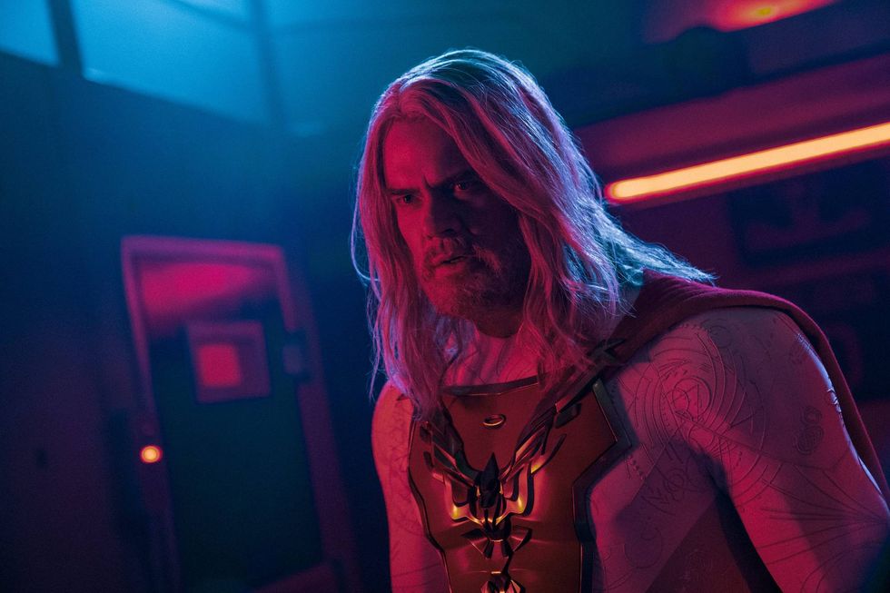 JOSH DUHAMEL as SHELDON SAMPSON in episode 108 of JUPITER’S LEGACY.