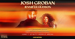 Josh Groban and Jennifer Hudson