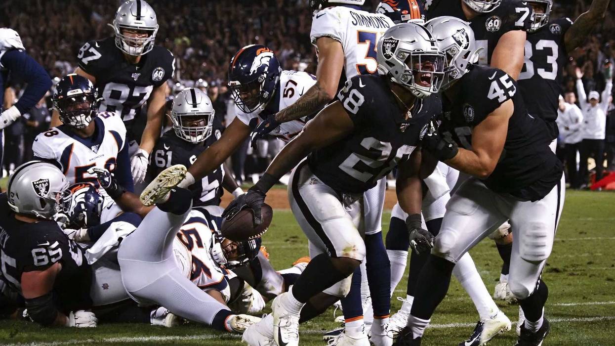 Josh Jacobs during the 2019 College Football Playoff Championship game at Levi's Stadium. Mandatory Credit: Mark Rebilas-USA TODAY Sports.