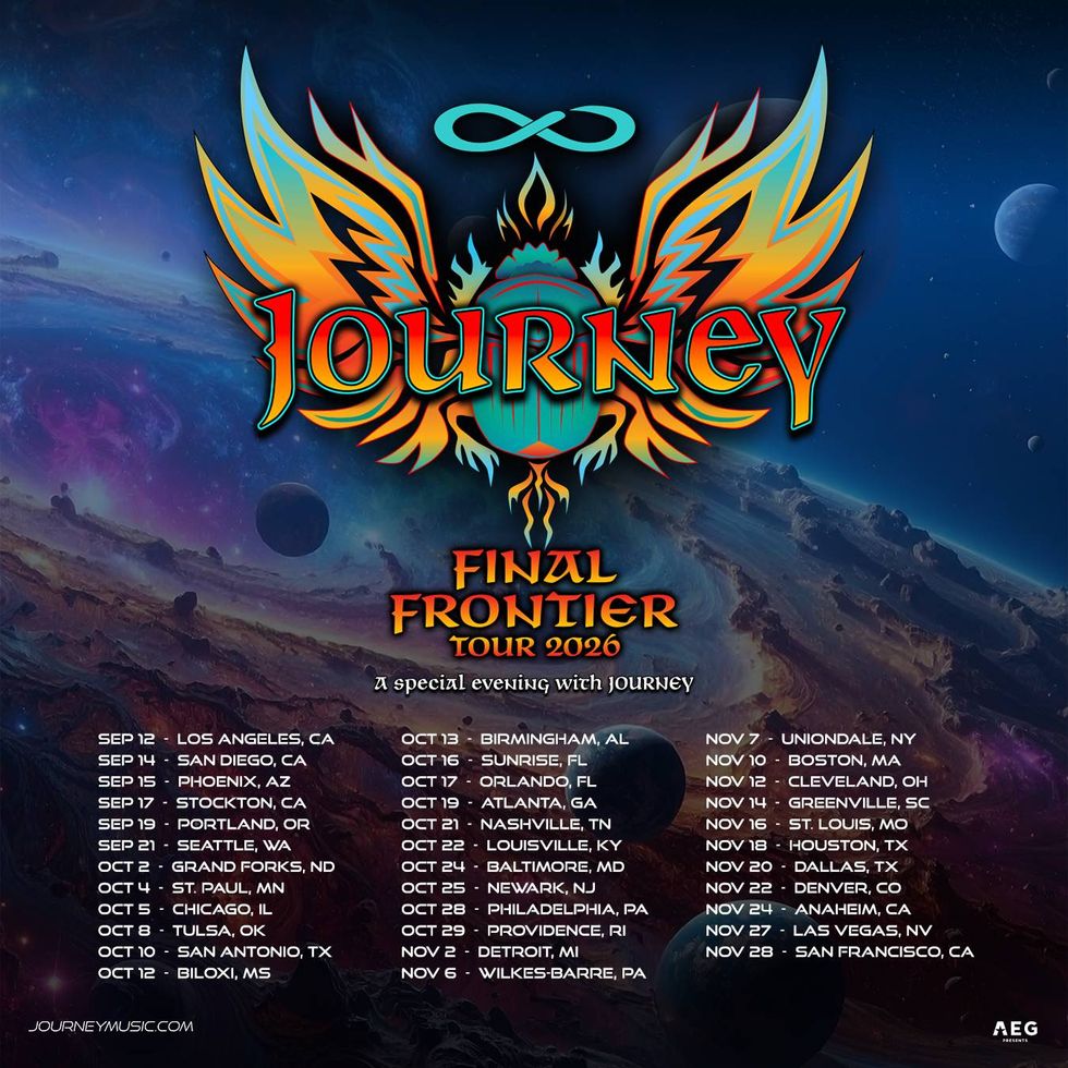 Journey Final Frontier tour dates