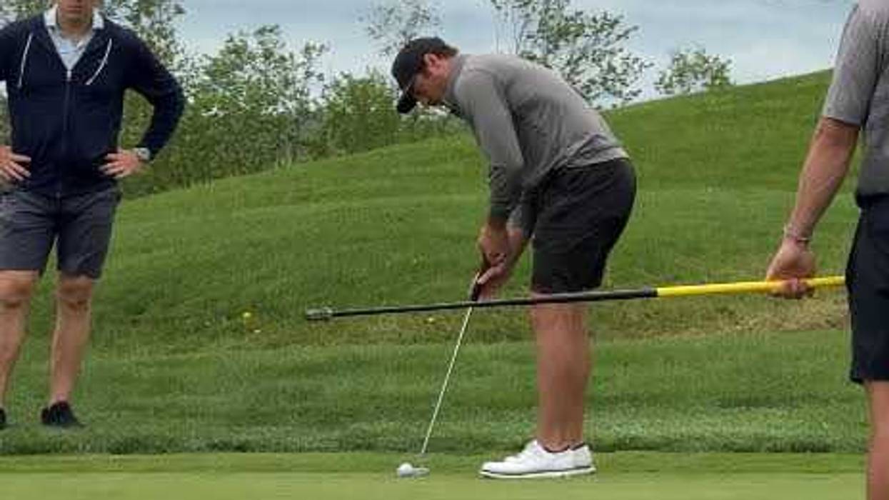 JT Miller putting in US Open qualifier