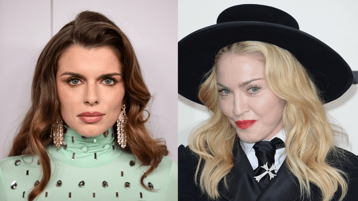 Julia Fox and Madonna