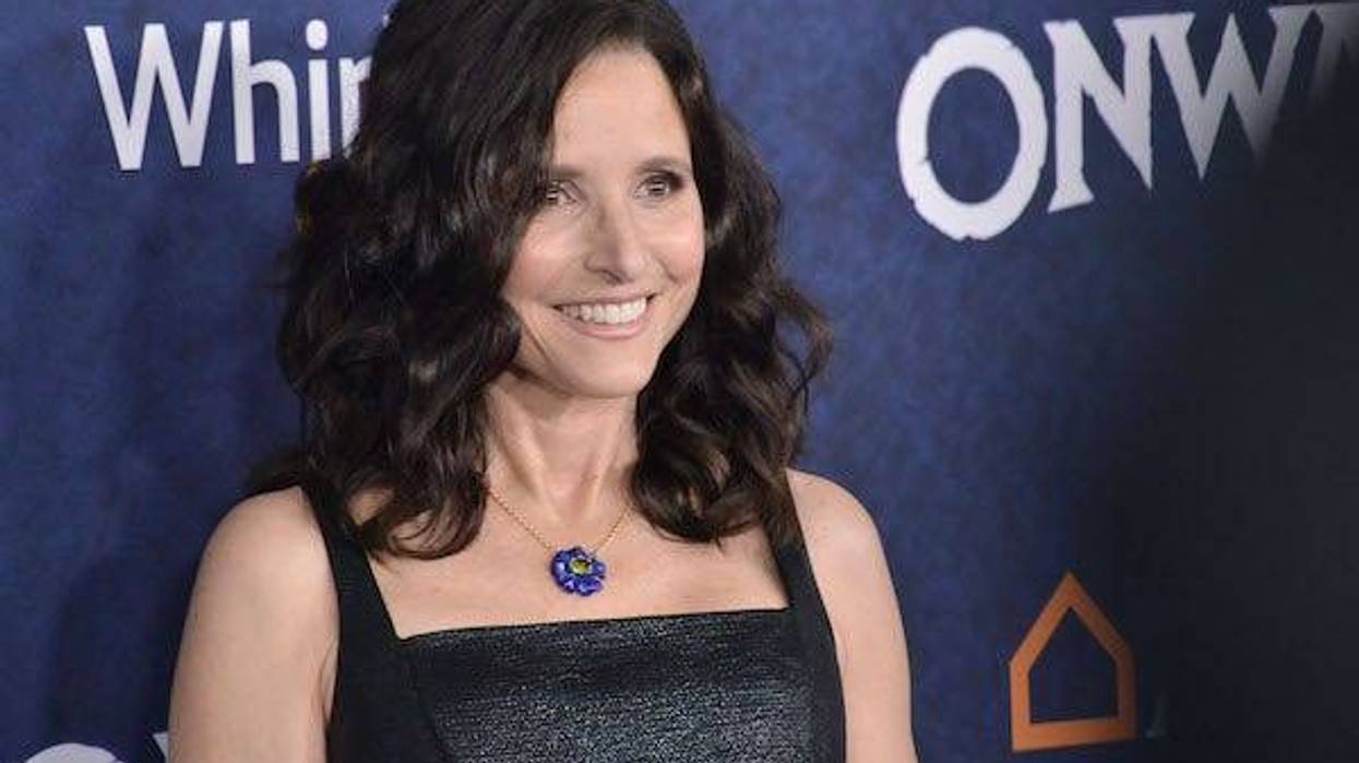 Julia Louis-Dreyfus arrives at the Disney And Pixar's ONWARD World Premiere