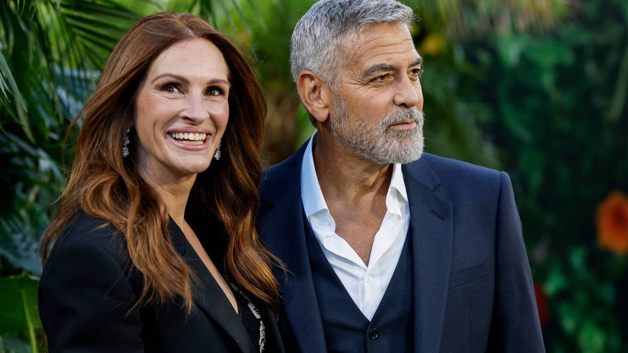 Julia Roberts and George Clooney
