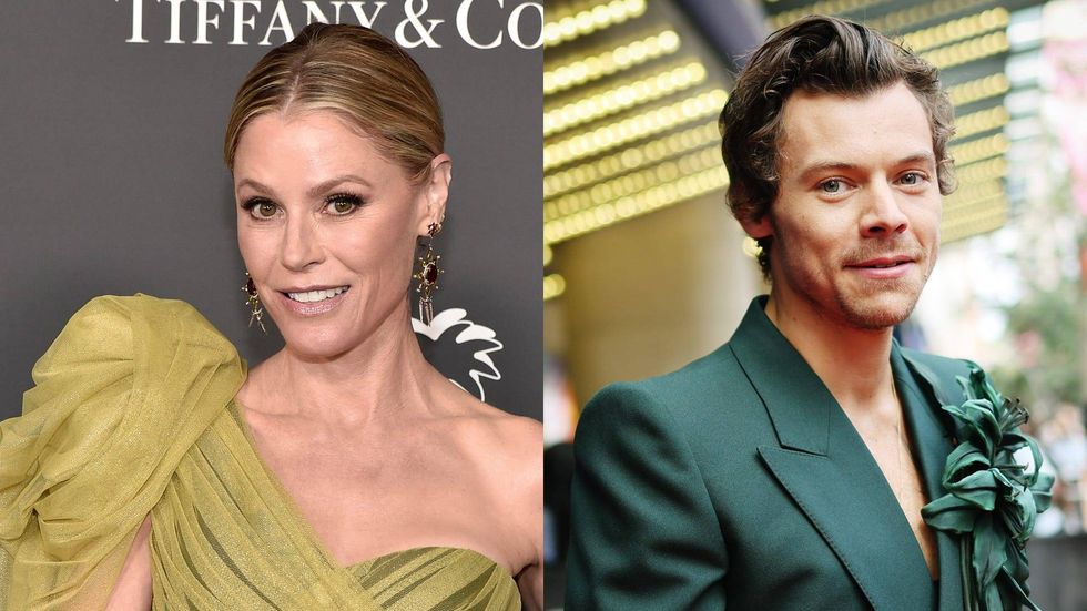 Absolutely no one can blame Julie Bowen for shooting her shot with Harry Styles