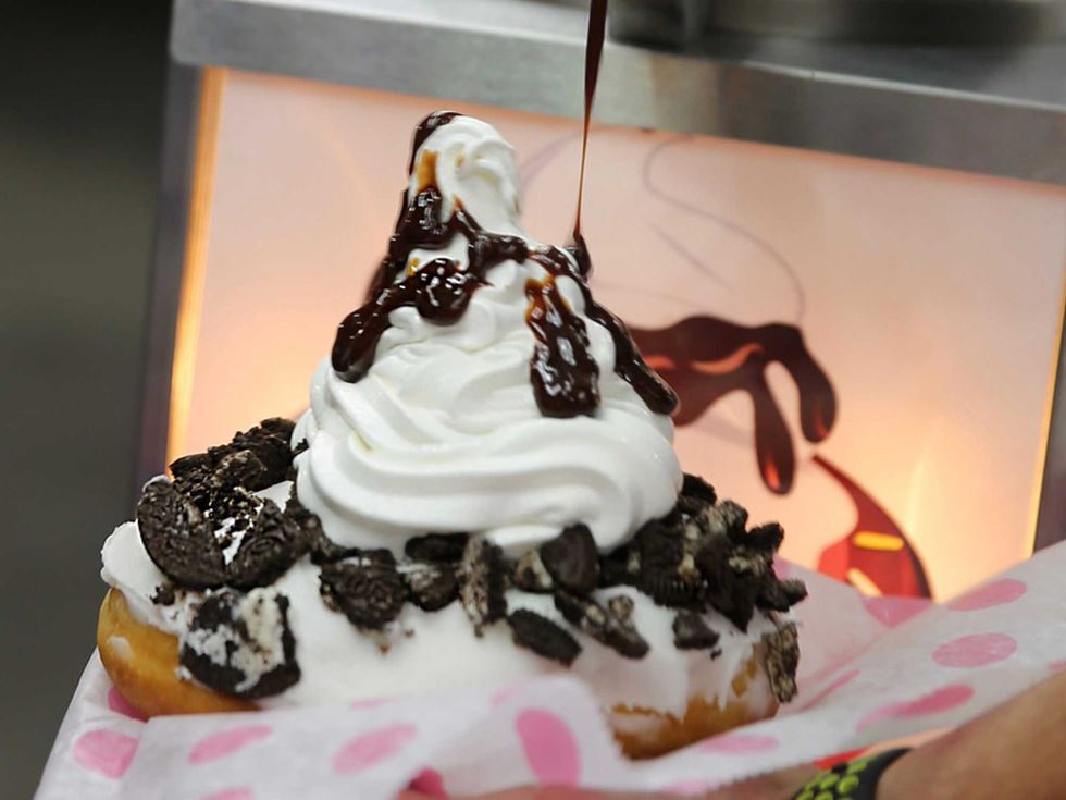 Jumbo Donut Sundae