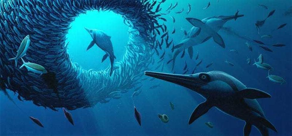 Jurassic Oceans: Monsters of the Deep, which will open on February 25, takes visitors on an underwater journey to encounter some of the fascinating, fierce, and strange creatures that dominated Earth