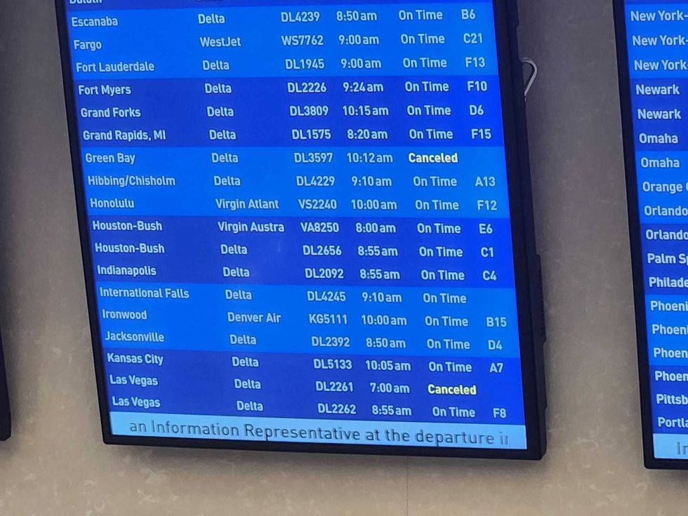 Just a few cancelations out of MSP International Airport Friday, but it is still impacting travelers with more expected unless the government shutdown comes to a close soon.