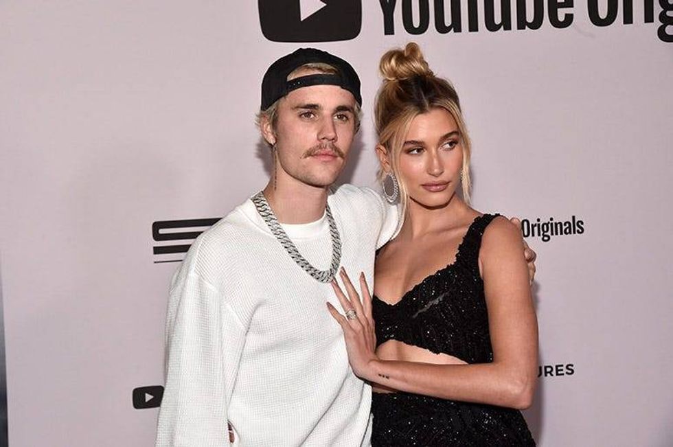 Hailey Bieber says people spreading rumors that she's pregnant should 'focus on what's important'