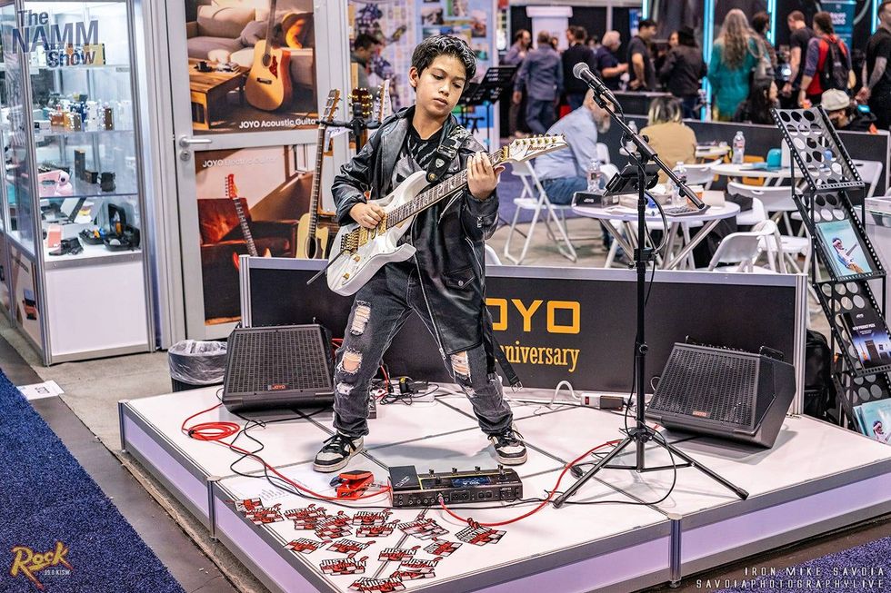 Justin Caterina - NAMM Show - Anaheim, CA Convention Center 1/23/26