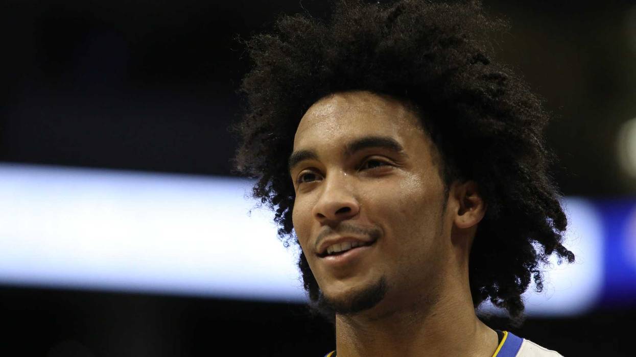 Justin Champagnie close up