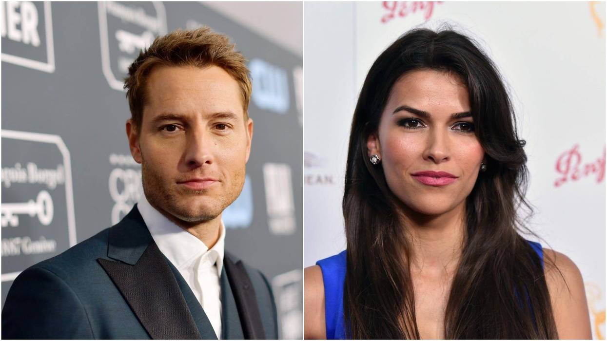 Justin Hartley and Sofia Pernas