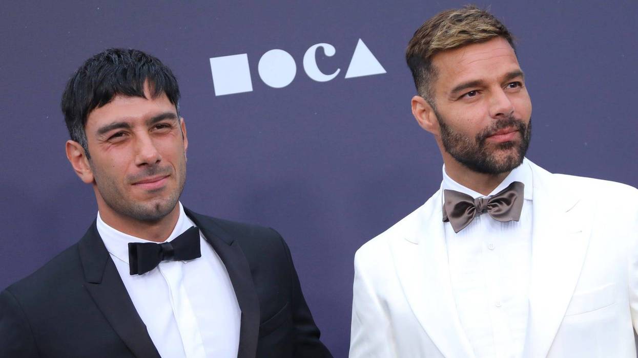 Jwan Yosef and Ricky Martin