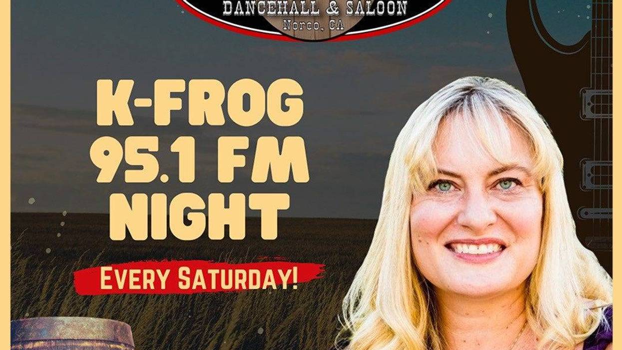 K-Frog Night at Whiskey River flyer