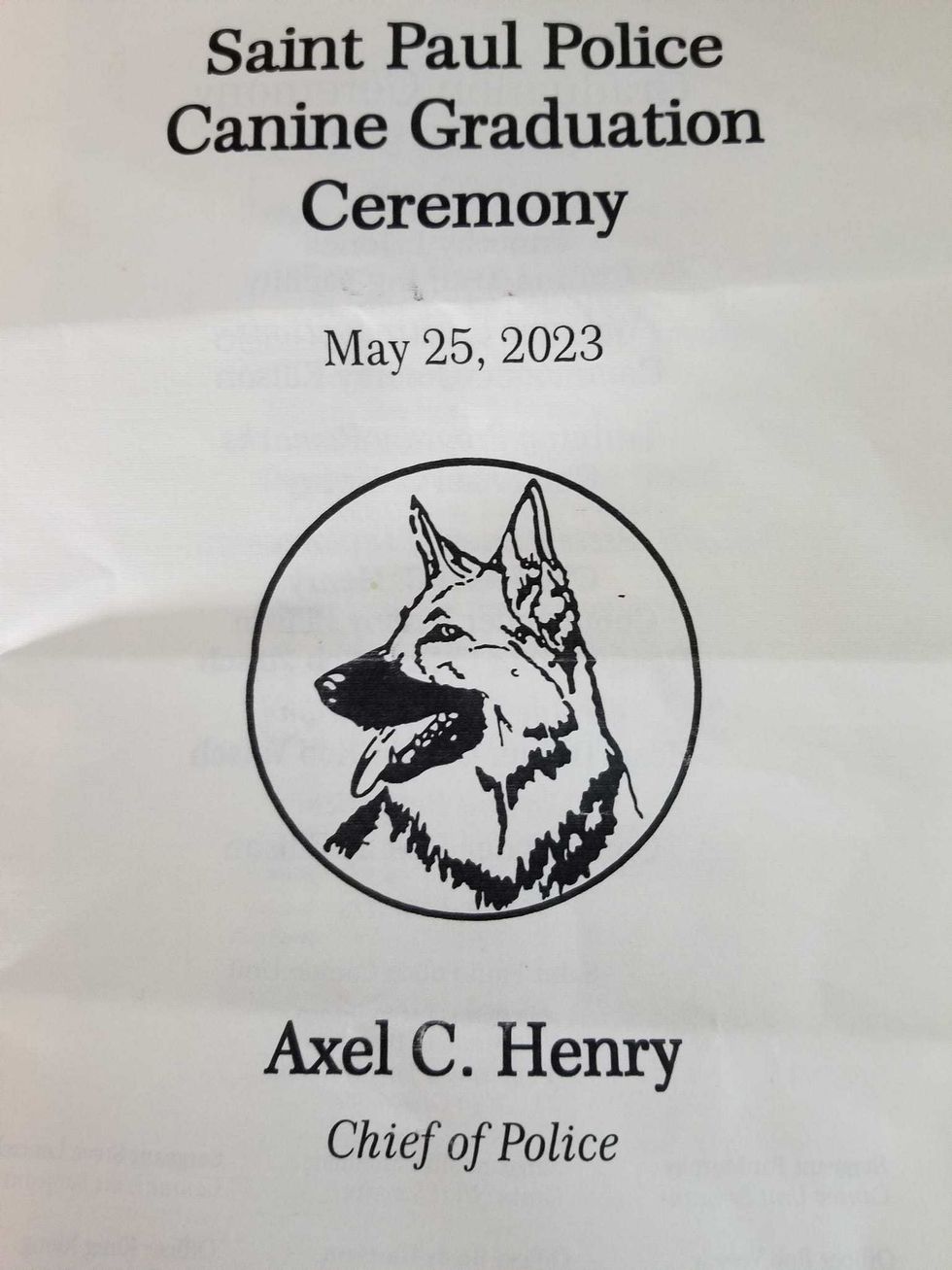 K9 Dog Graduation