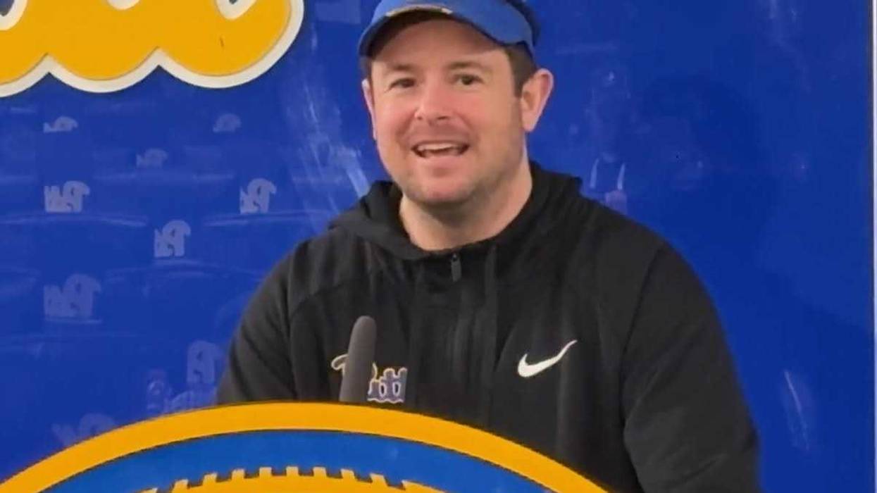 Kade Bell at podium