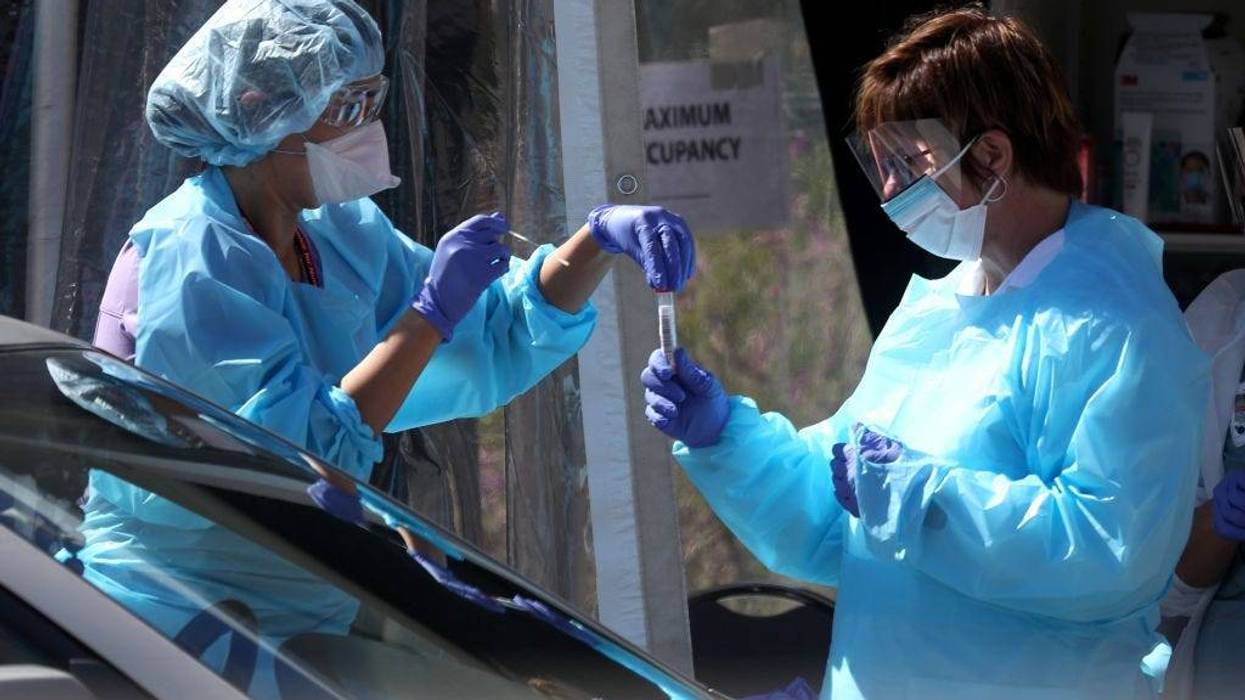 Kaiser Permanente Opens Drive-Thru Coronavirus Testing Station In San Francisco