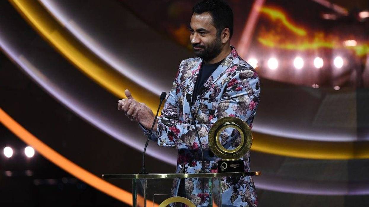 Kal Penn on stage at the 2019 Global Citizen Prize at the Royal Albert Hall on December 13, 2019 in London, England.