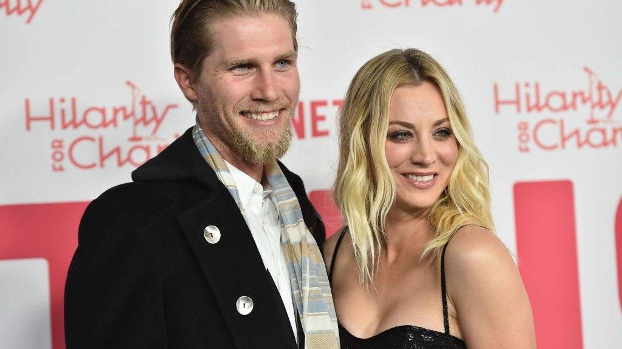 Kaley Cuoco and Karl Cook