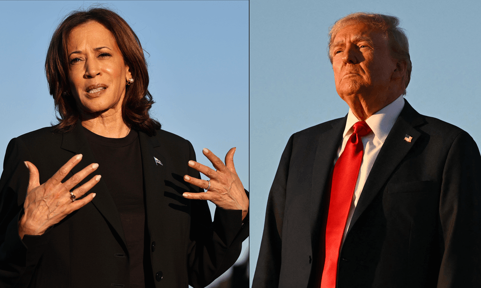 Kamala Harris and Donald Trump will take part in events Monday to mark the one-year anniversary of Oct. 7