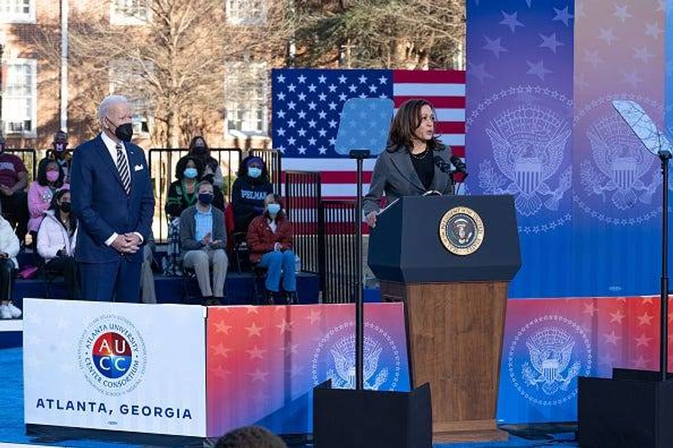 Kamala Harris, Climate Change, Economy, Atlanta