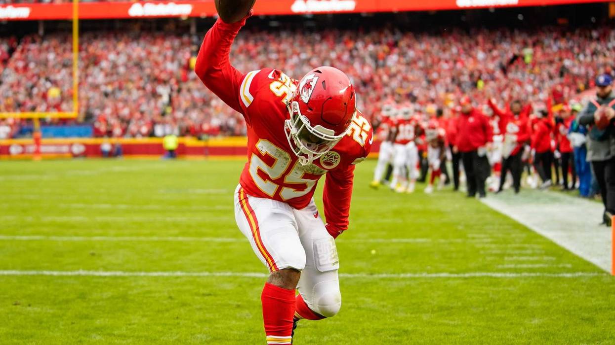 Kansas City Chiefs running back Clyde Edwards-Helaire