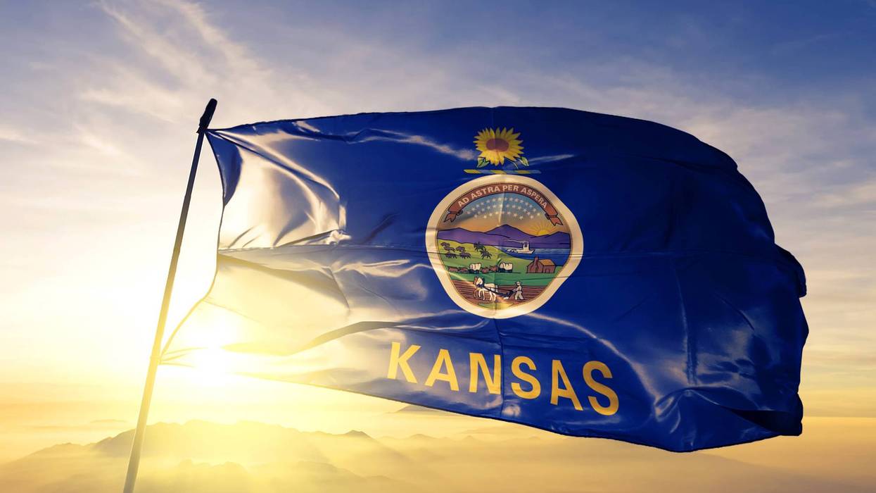 Kansas State flag