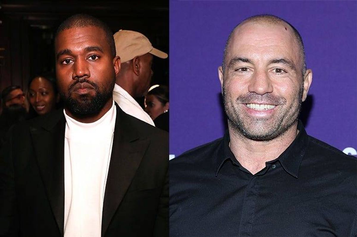 Kanye West and Joe Rogan