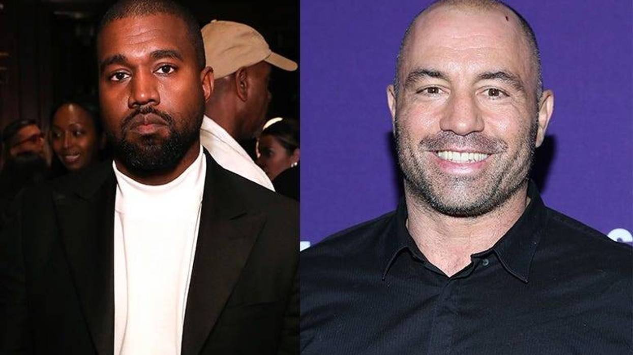 Kanye West and Joe Rogan