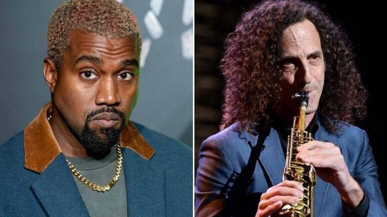 Kanye West and Kenny G