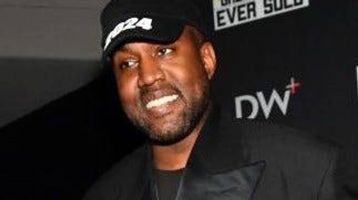 Kanye West attends the "The Greatest Lie Ever Sold" Premiere Screening on October 12, 2022 in Nashville, Tennessee.