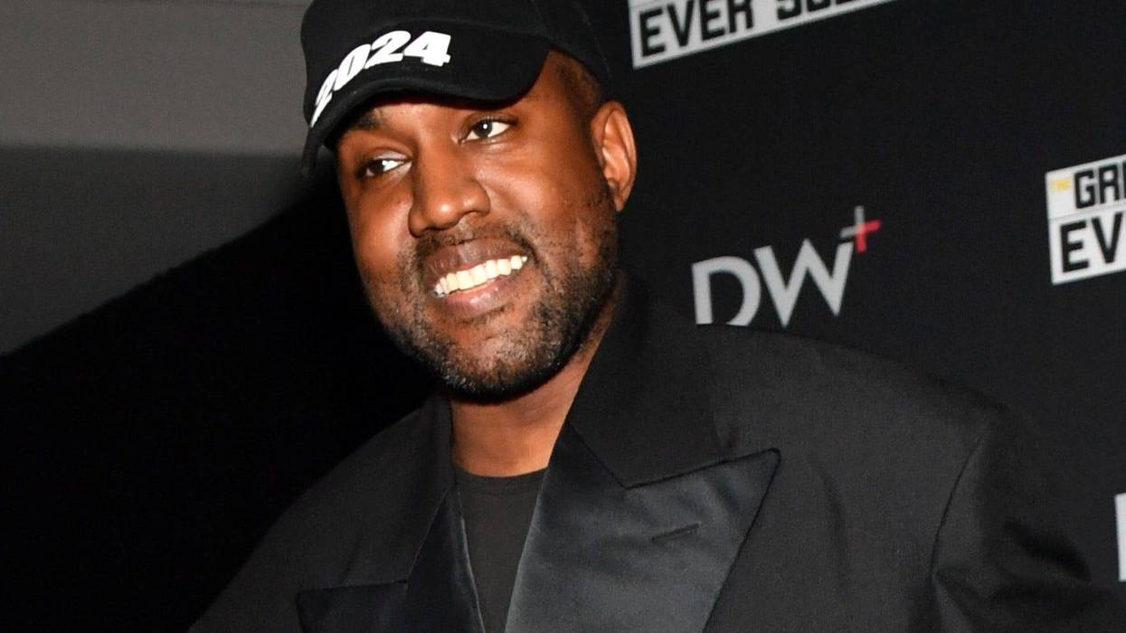 Kanye West attends the "The Greatest Lie Ever Sold" Premiere Screening on October 12, 2022 in Nashville, Tennessee.