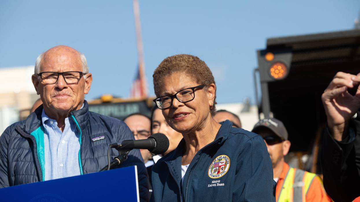 karen bass and steve soboroff