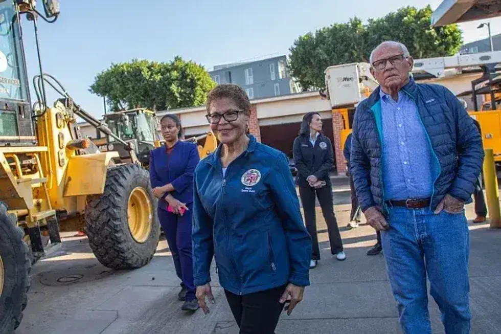 karen bass and steve soboroff