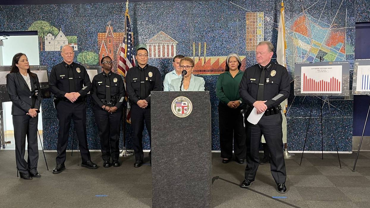 karen bass at press conference