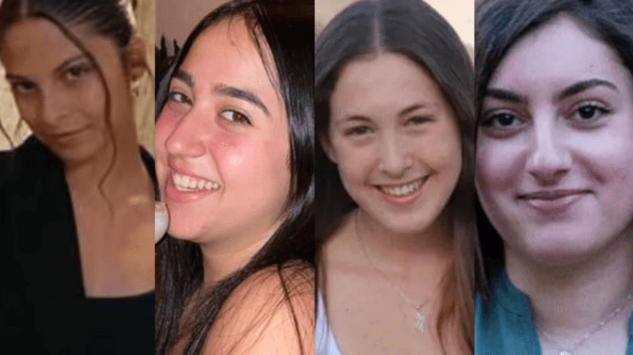 Karina Ariev, 20, Daniella Gilboa, 20, Naama Levy, 20, and Liri Albag, 19