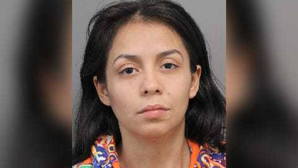 Karla Velasquez, 24, allegedly attacked a homeowner and injured a cop after being caught rummaging through a shed in Syosset early Tuesday
