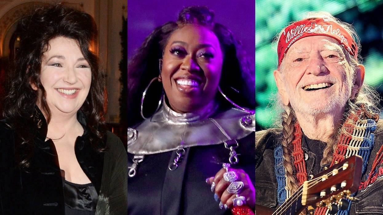 Kate Bush, Missy Elliott, Willie Nelson