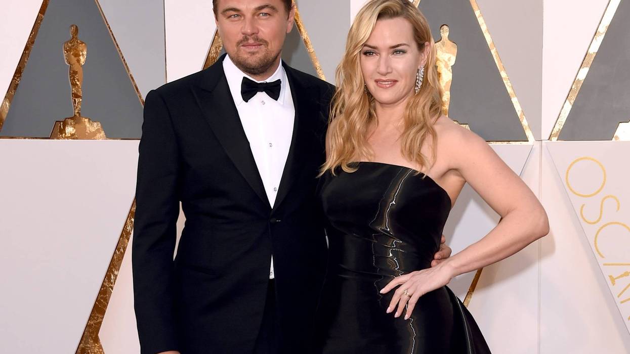 Kate Winslet and Leonardo DiCaprio