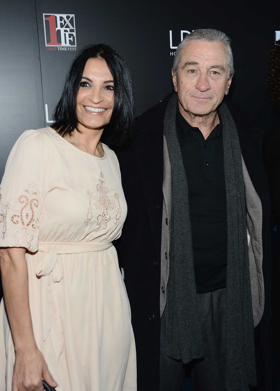 Kathrine Narducci and Robert De Niro attend Tribeca Film Istitute