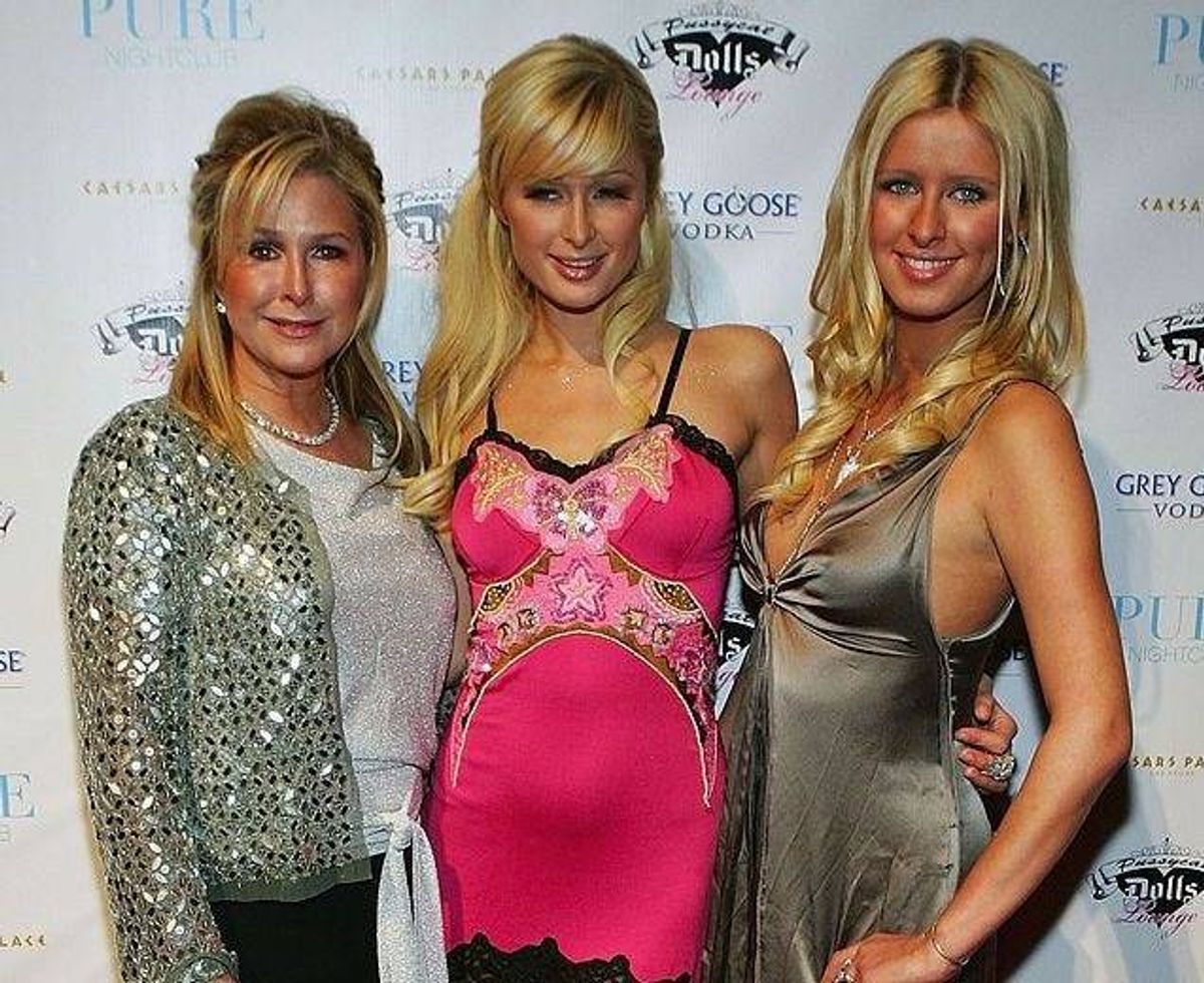 Kathy, Paris and Nicky Hilton